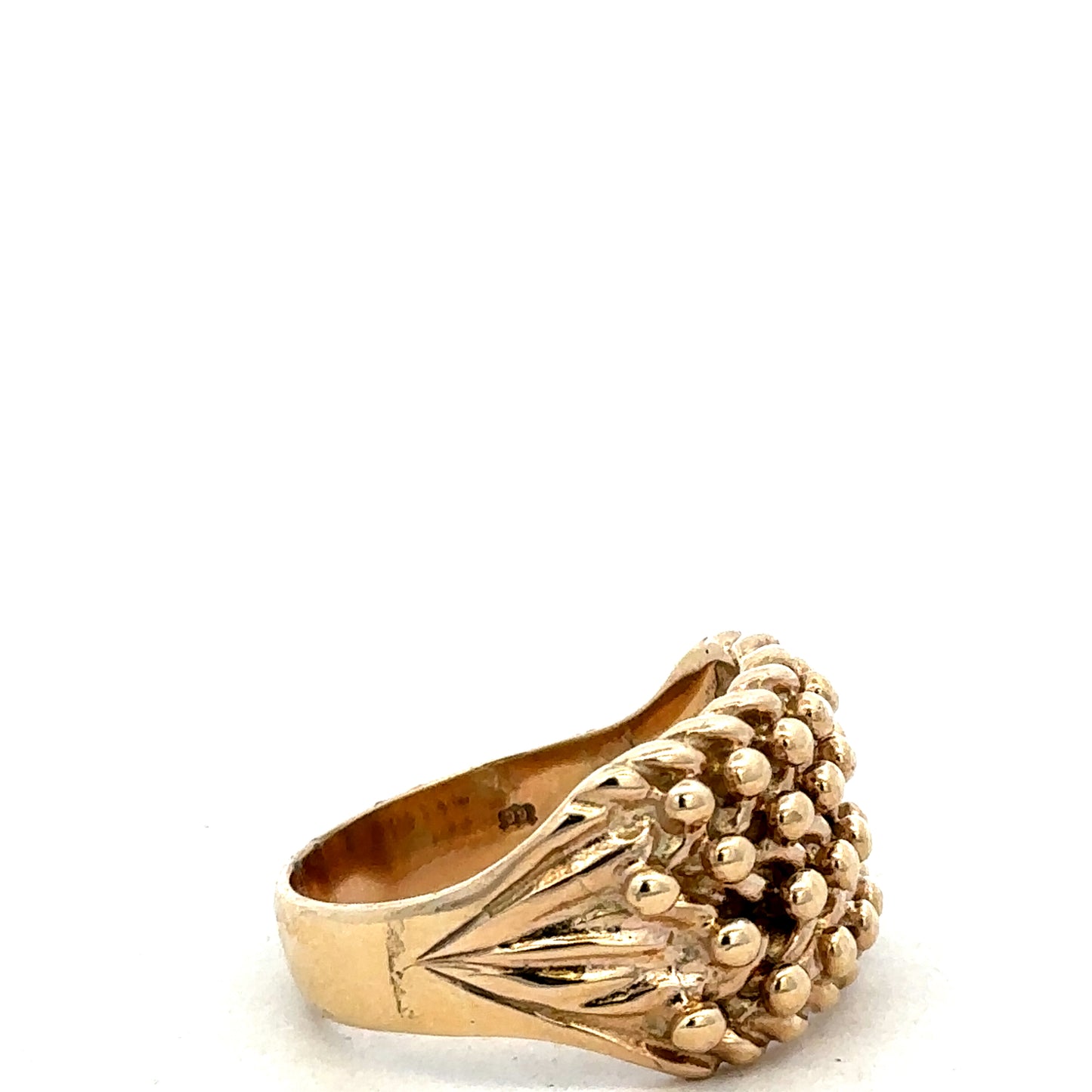 9ct yellow gold keeper ring sh25640l