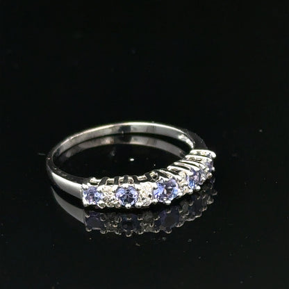 9ct white gold diamond ring size P (sh25327l)