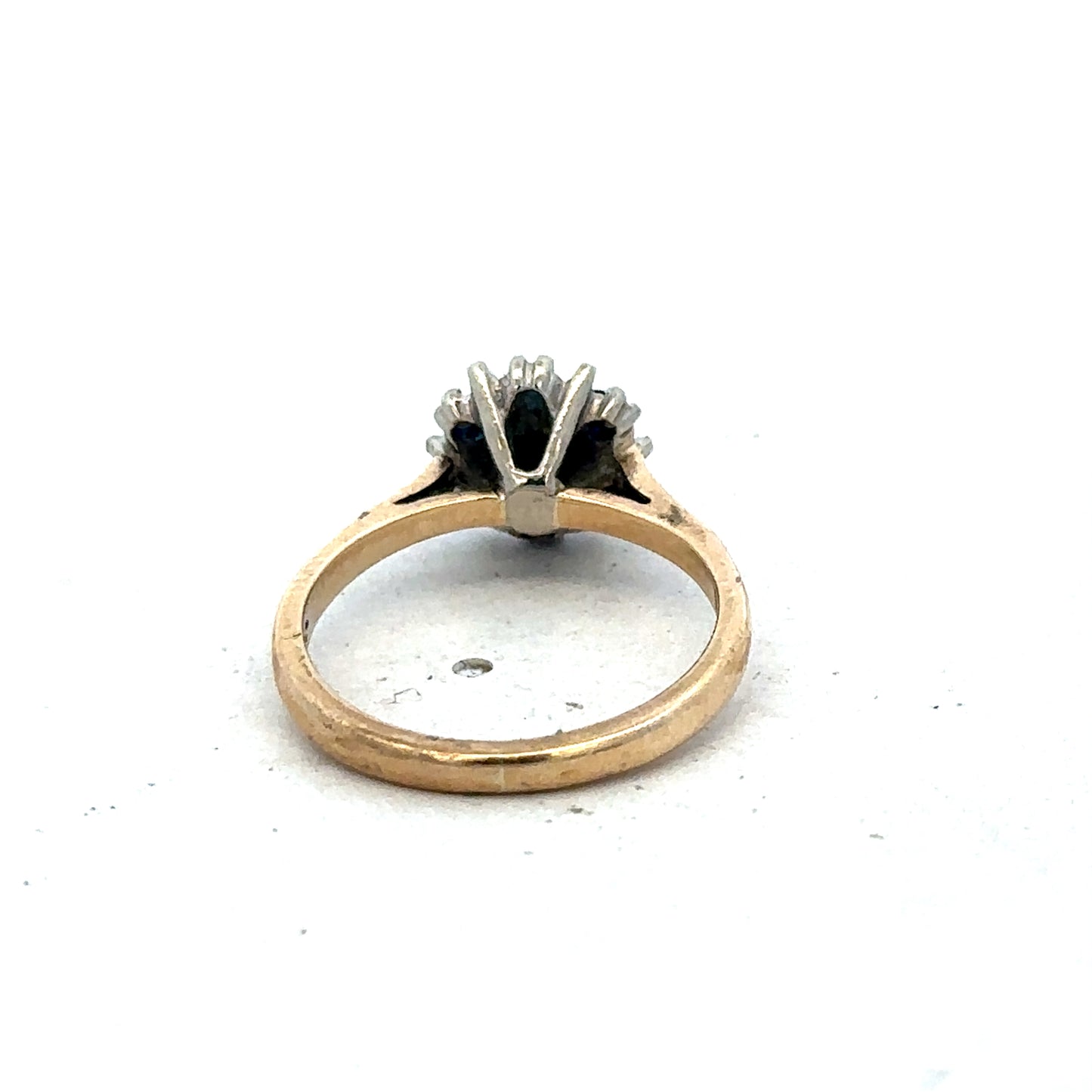 9ct yellow gold ring size J (sh25595l)