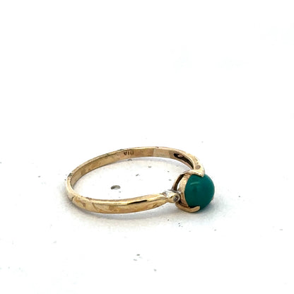 9ct yellow gold ring size S (sh25592l)
