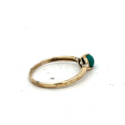 9ct yellow gold ring size S (sh25592l)