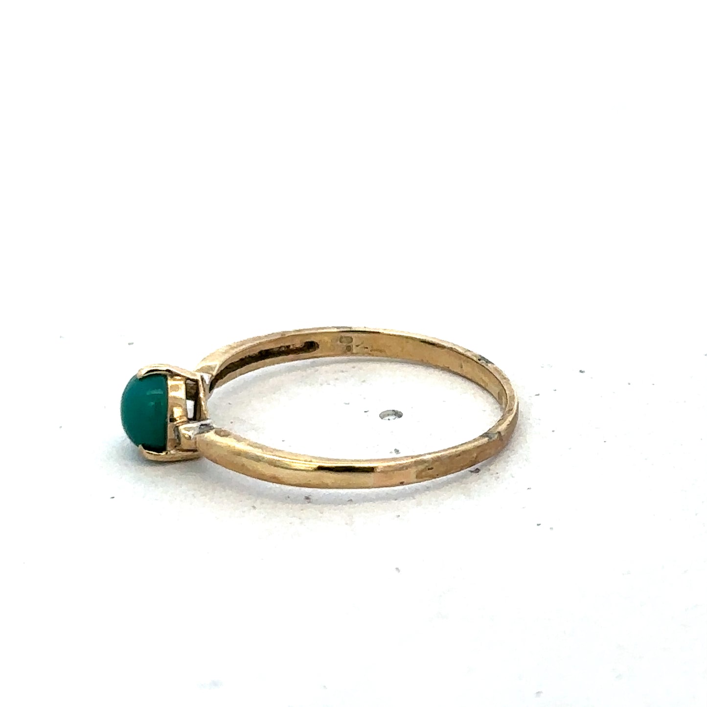 9ct yellow gold ring size S (sh25592l)