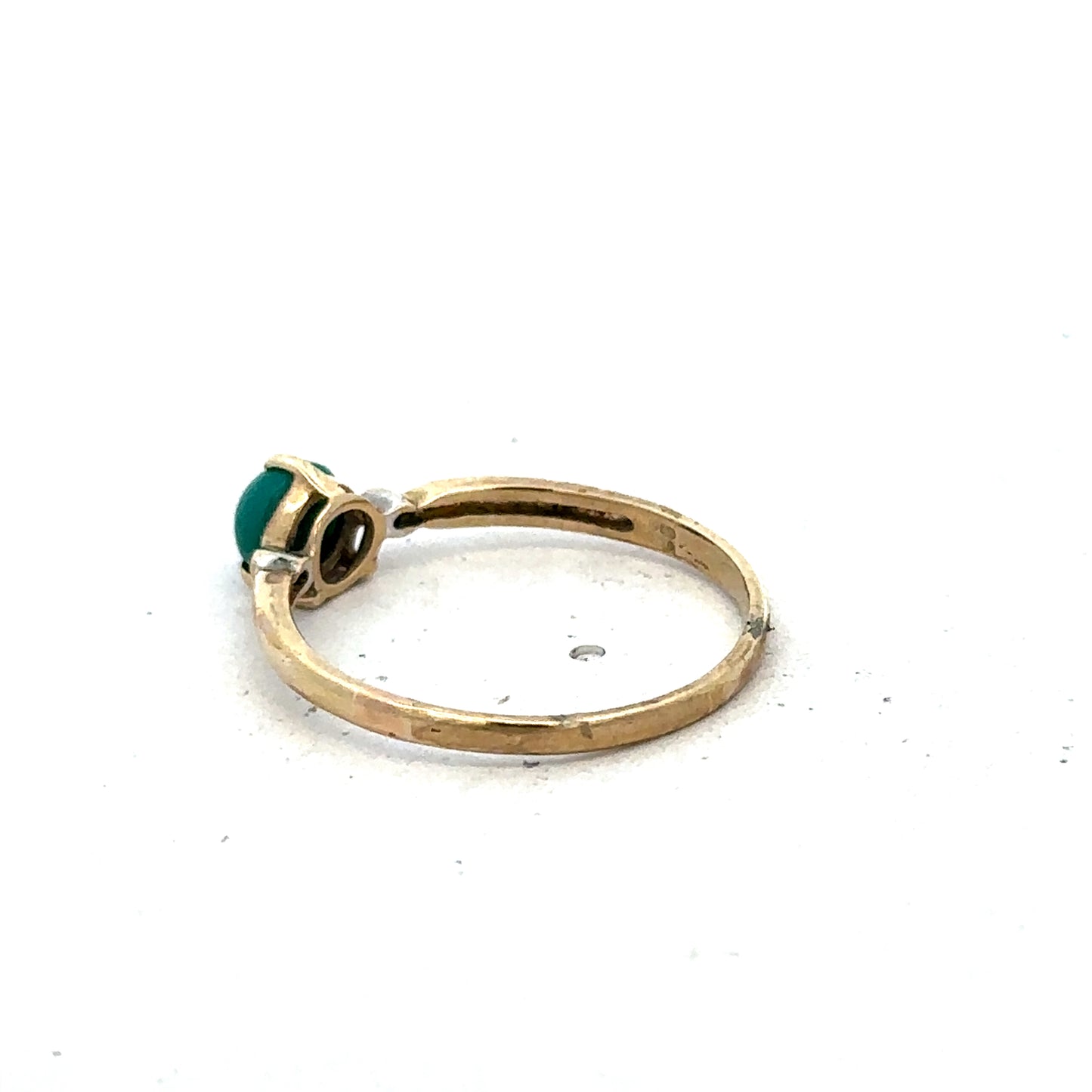 9ct yellow gold ring size S (sh25592l)