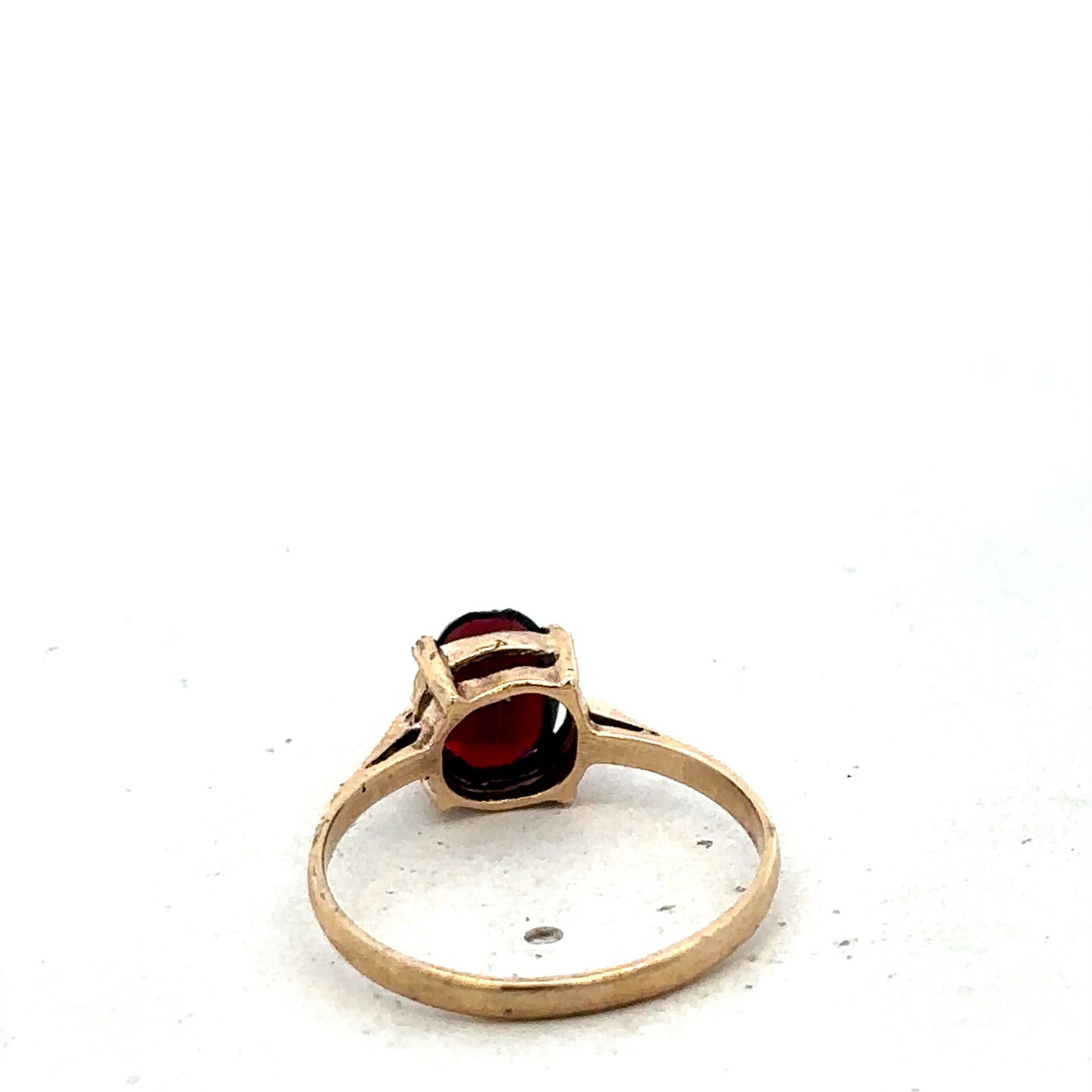 9ct yellow gold ring size N1/2 (sh27514b)