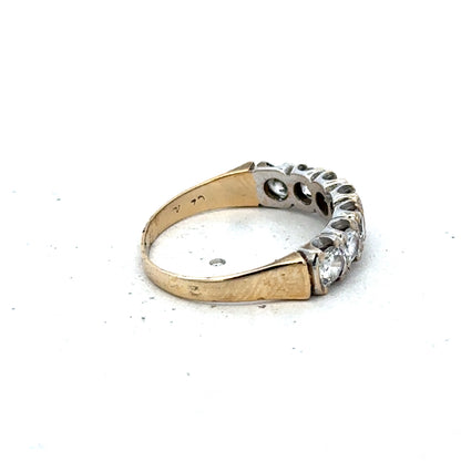 9ct yellow gold ring size Q (sh25600l)