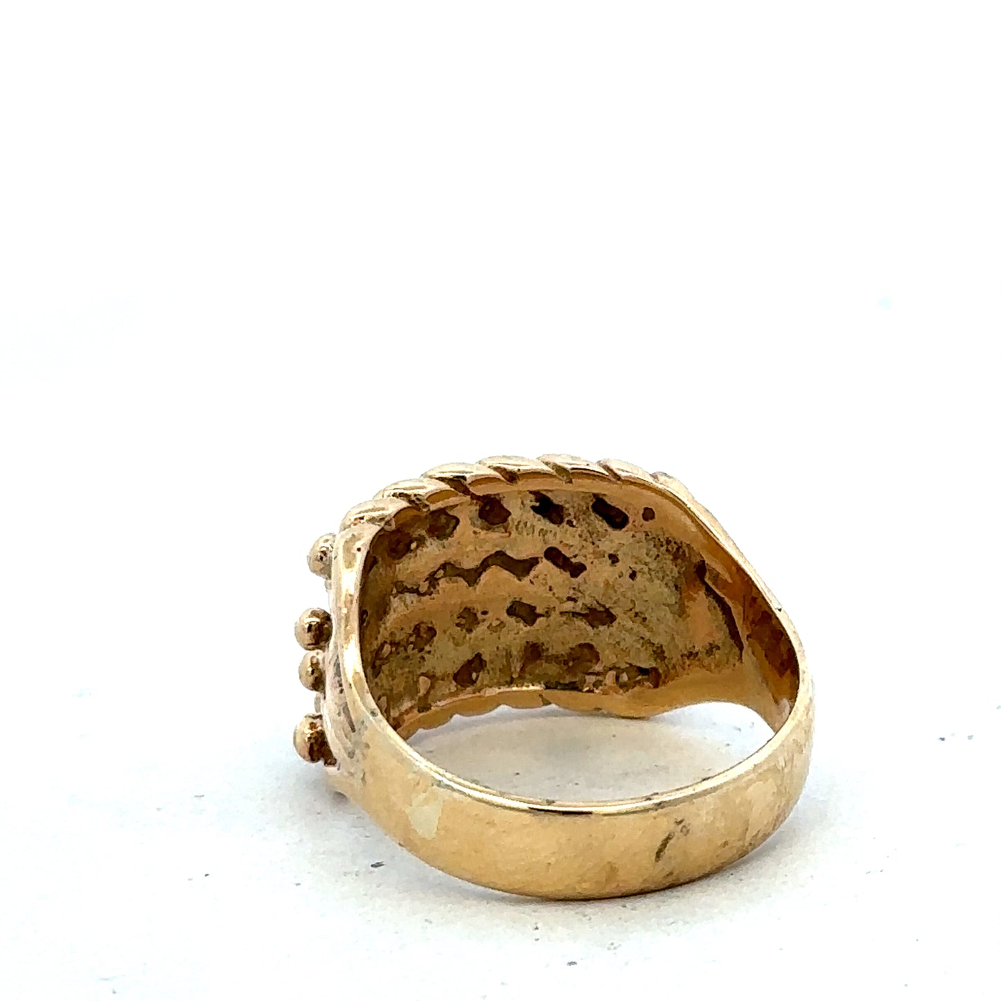 9ct yellow gold keeper ring sh25640l
