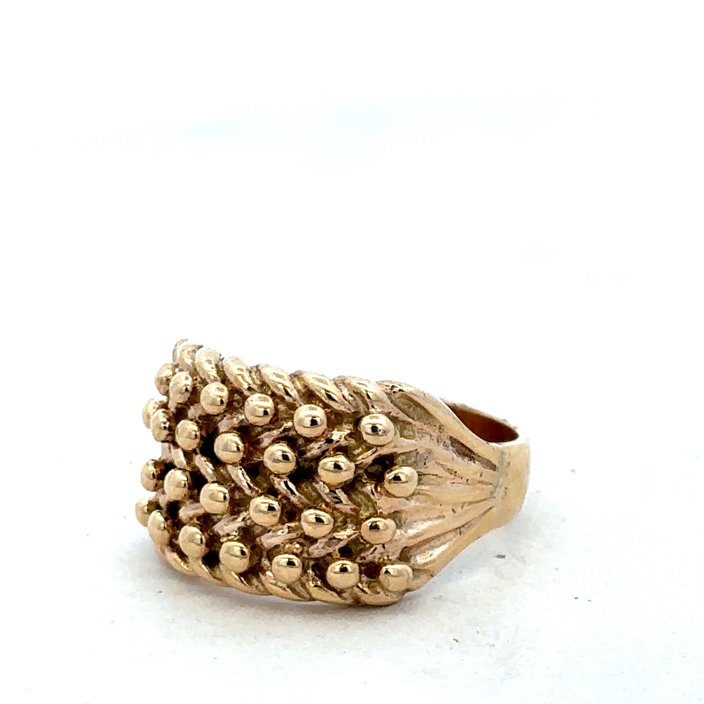 9ct yellow gold keeper ring sh25640l