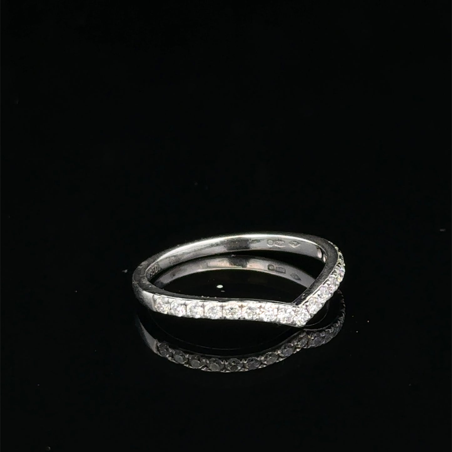 Platinum diamond ring sh25174l