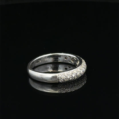 14ct white gold diamond ring  sh27476b