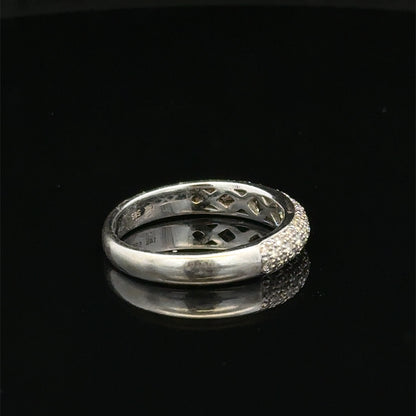 14ct white gold diamond ring  sh27476b