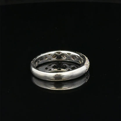 14ct white gold diamond ring  sh27476b