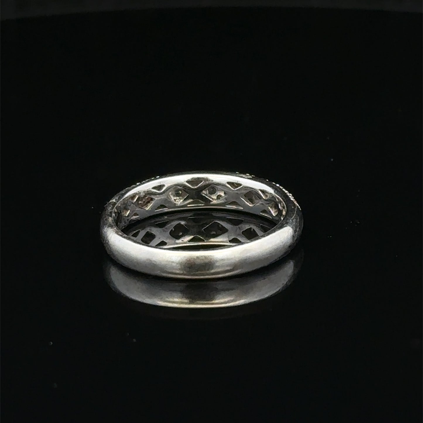 14ct white gold diamond ring  sh27476b