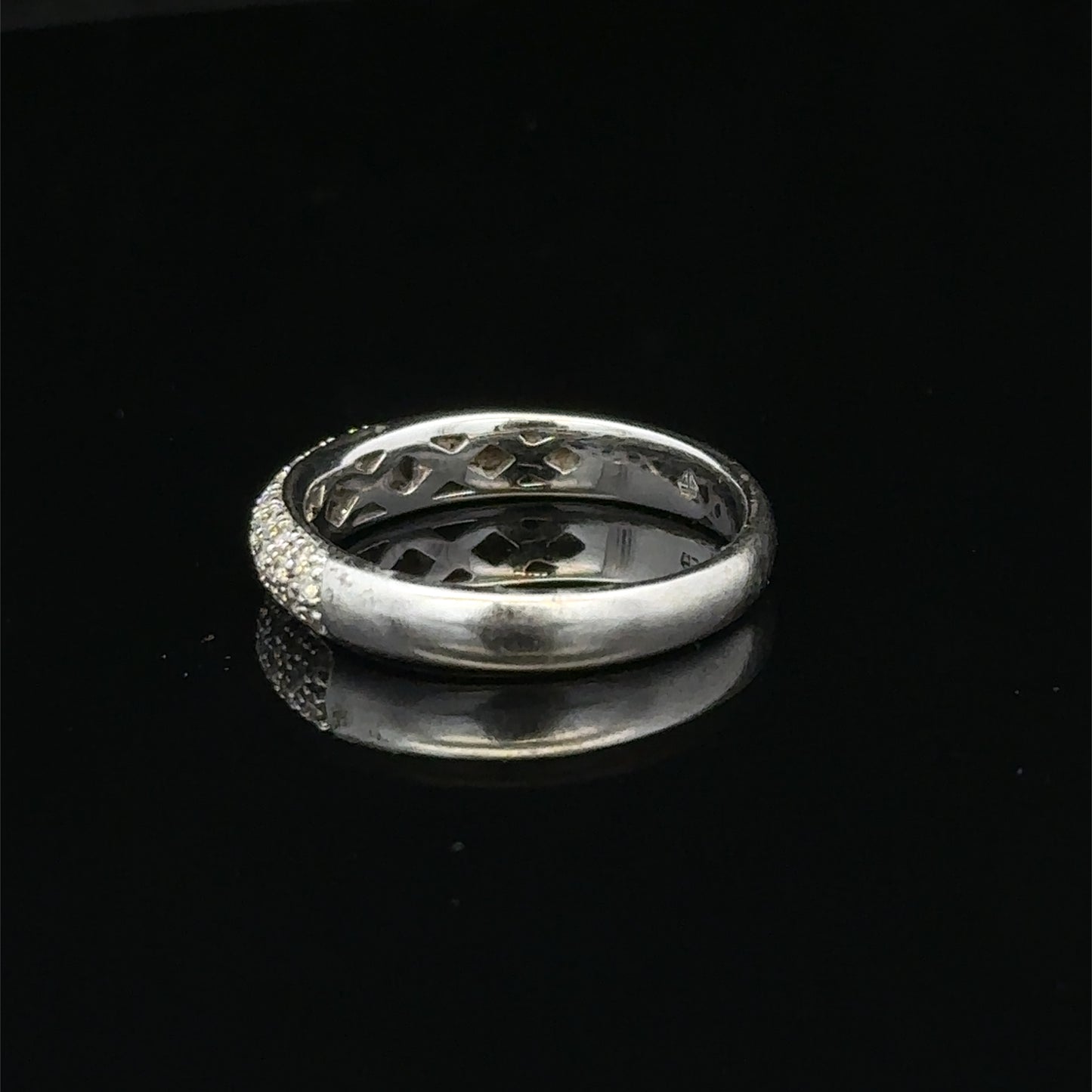 14ct white gold diamond ring  sh27476b