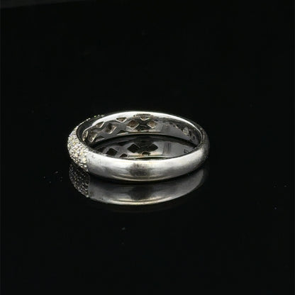 14ct white gold diamond ring  sh27476b