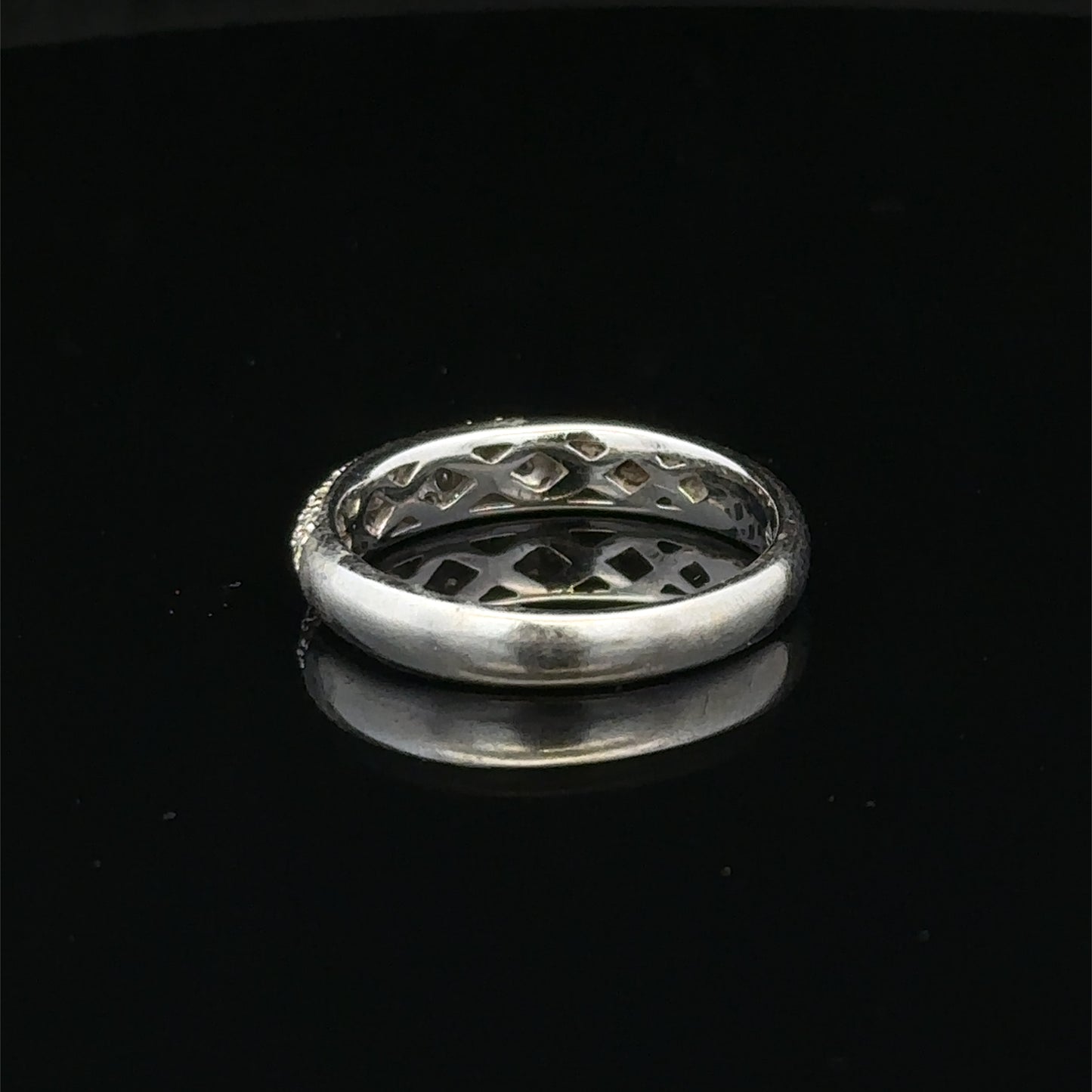 14ct white gold diamond ring  sh27476b