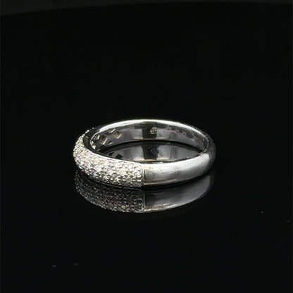 14ct white gold diamond ring  sh27476b