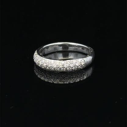 14ct white gold diamond ring  sh27476b