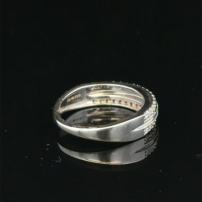 9ct white gold diamond ring sh25598l