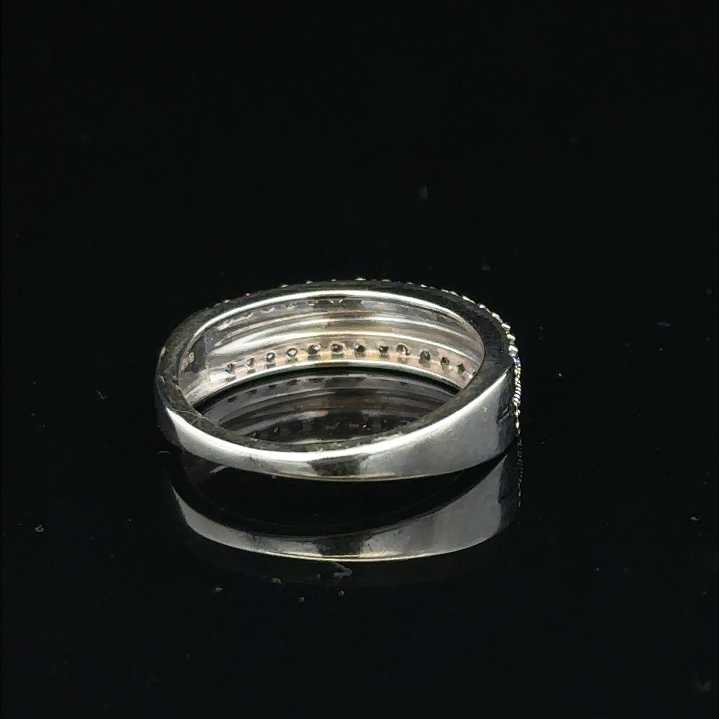 9ct white gold diamond ring sh25598l