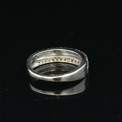 9ct white gold diamond ring sh25598l