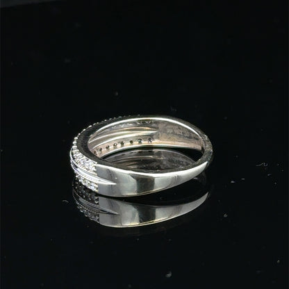 9ct white gold diamond ring sh25598l