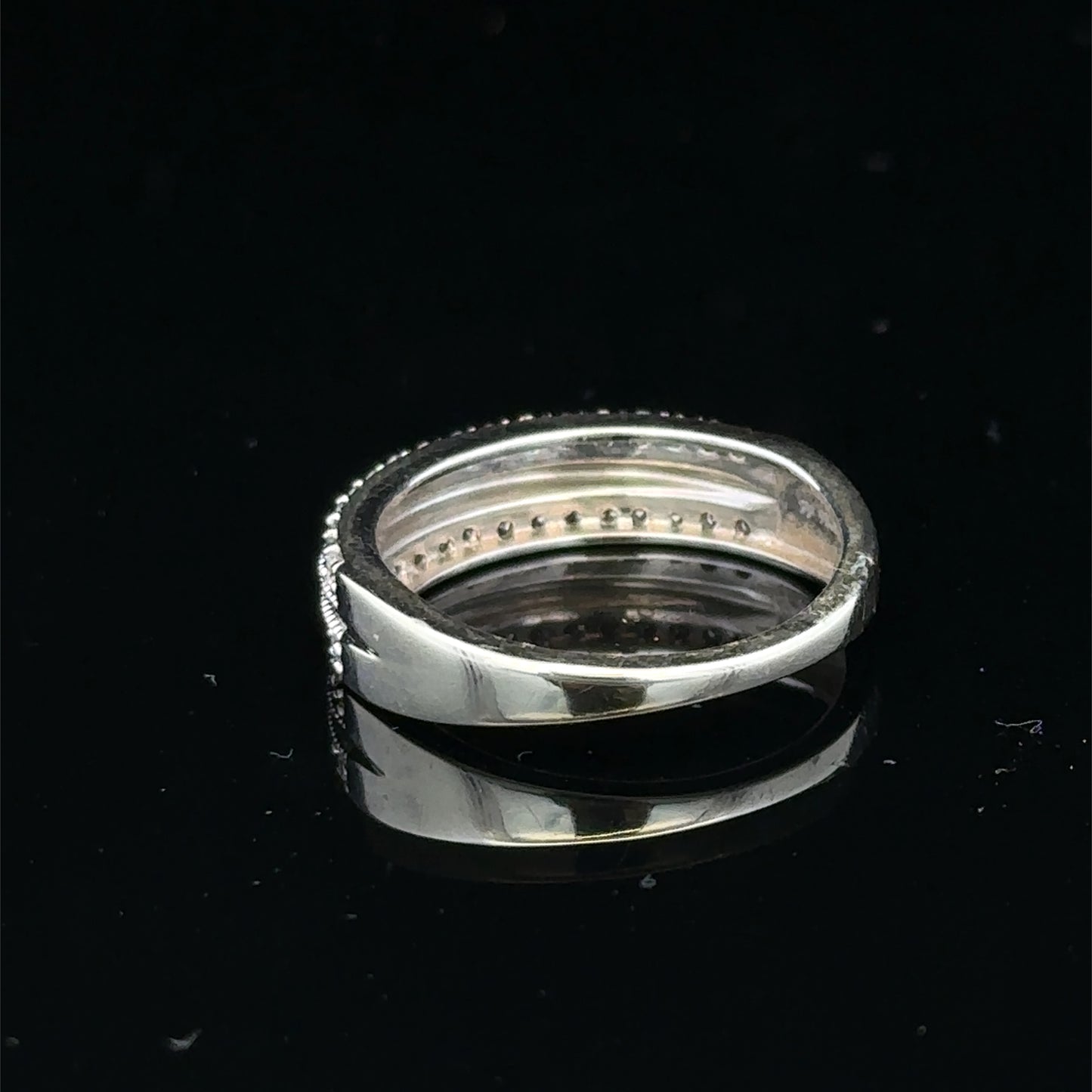 9ct white gold diamond ring sh25598l