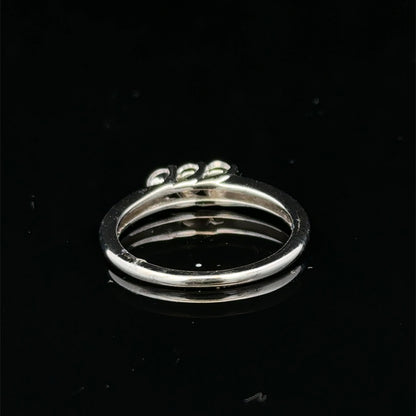18ct white gold diamond ring sh26659b