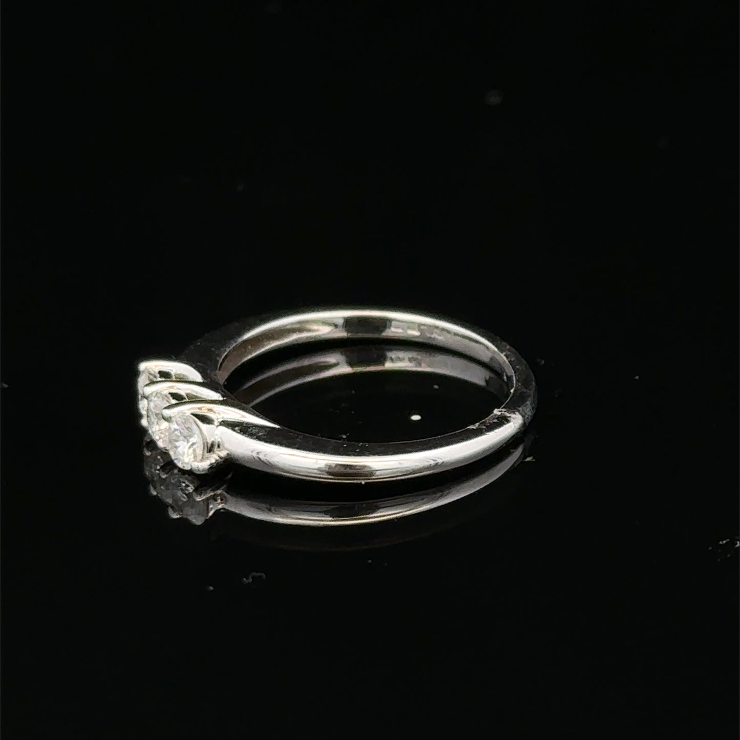 18ct white gold diamond ring sh26659b