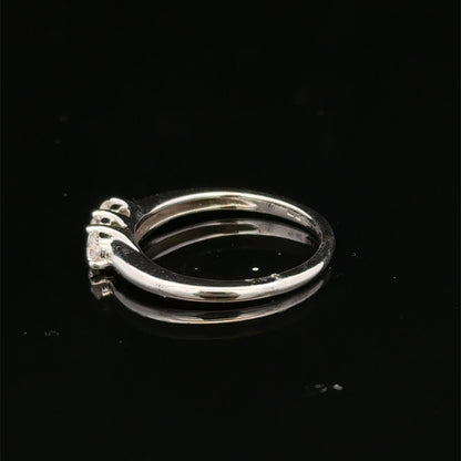 18ct white gold diamond ring sh26659b