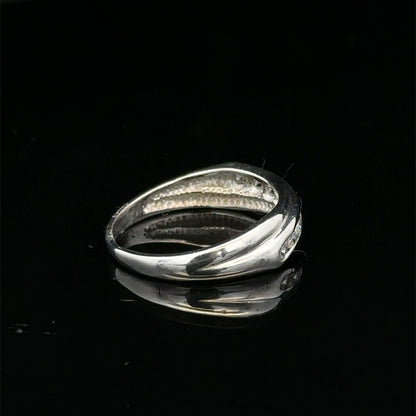 9ct white gold diamond ring sh27206b