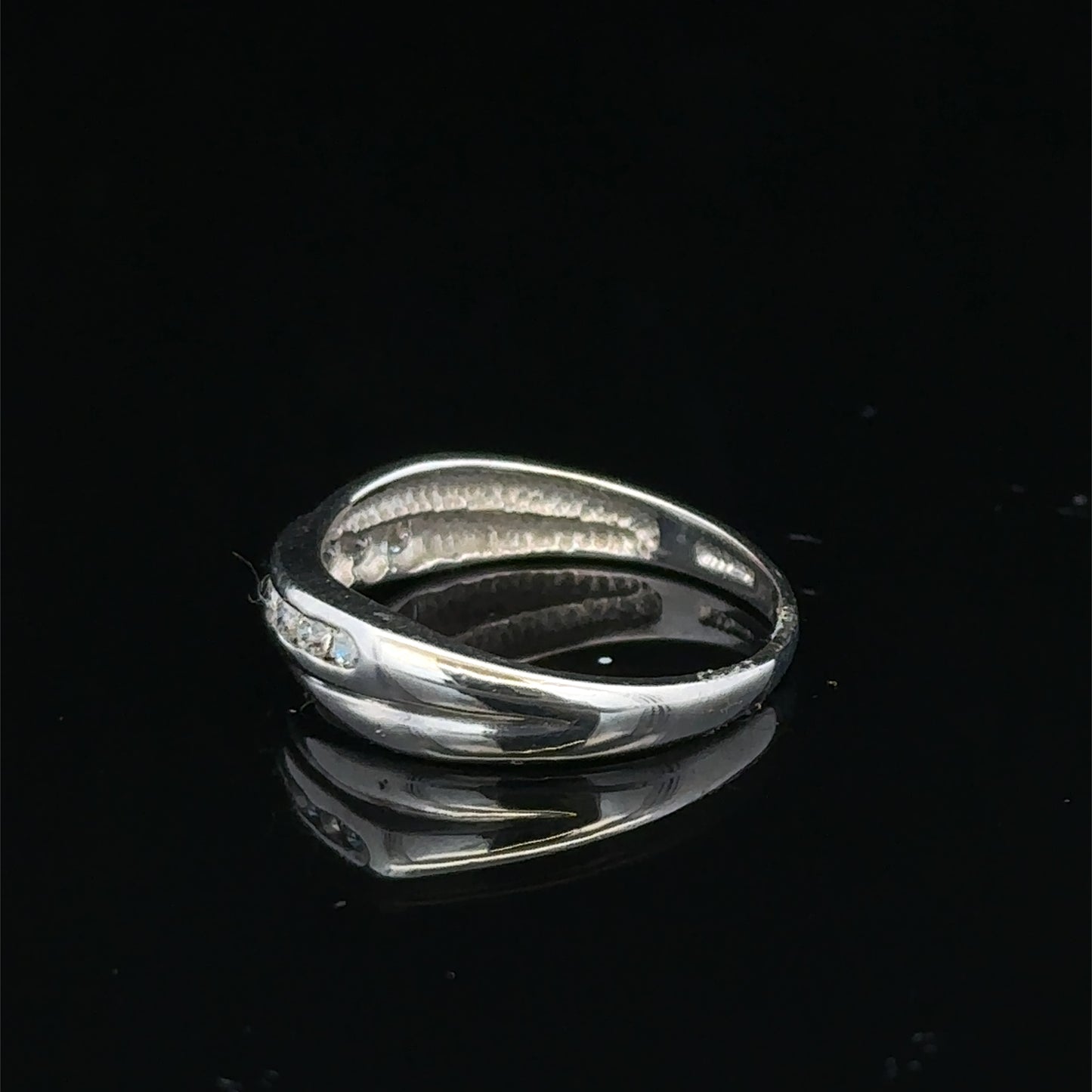 9ct white gold diamond ring sh27206b
