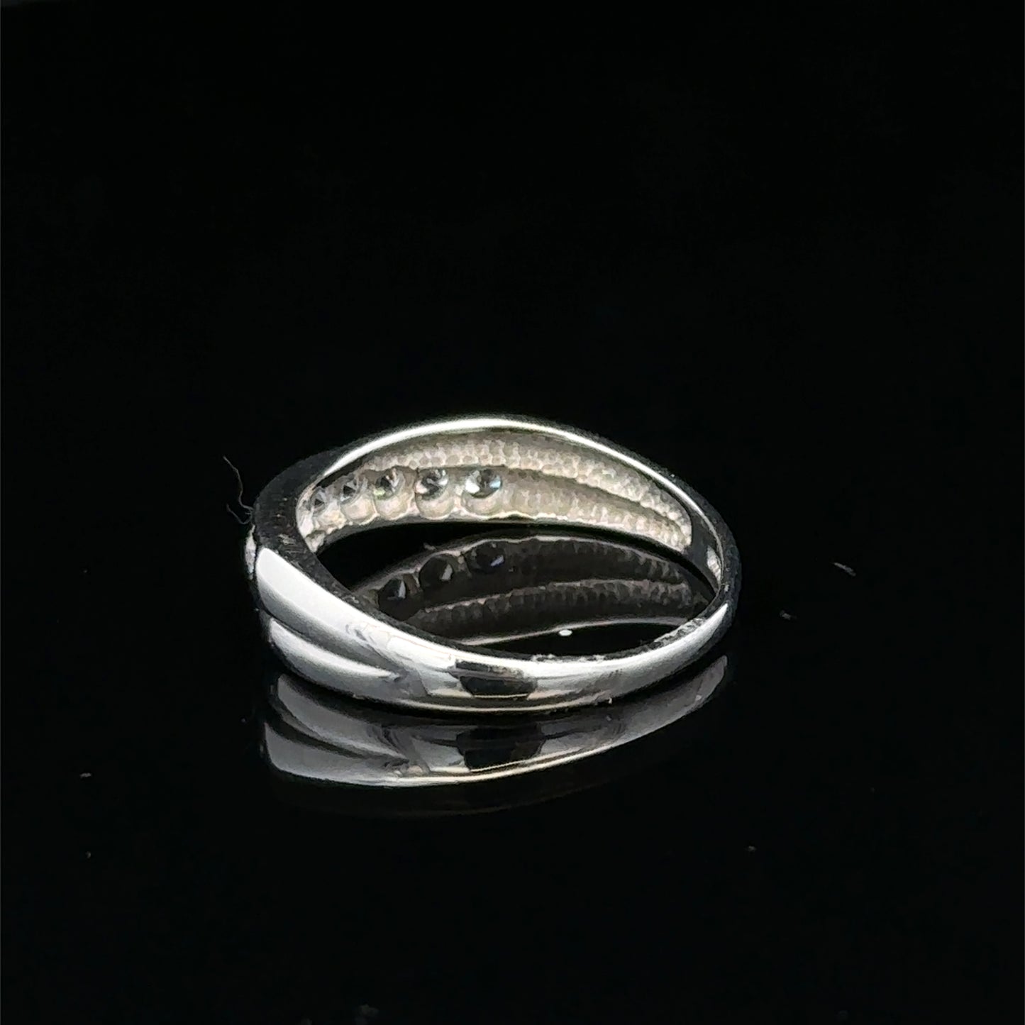 9ct white gold diamond ring sh27206b