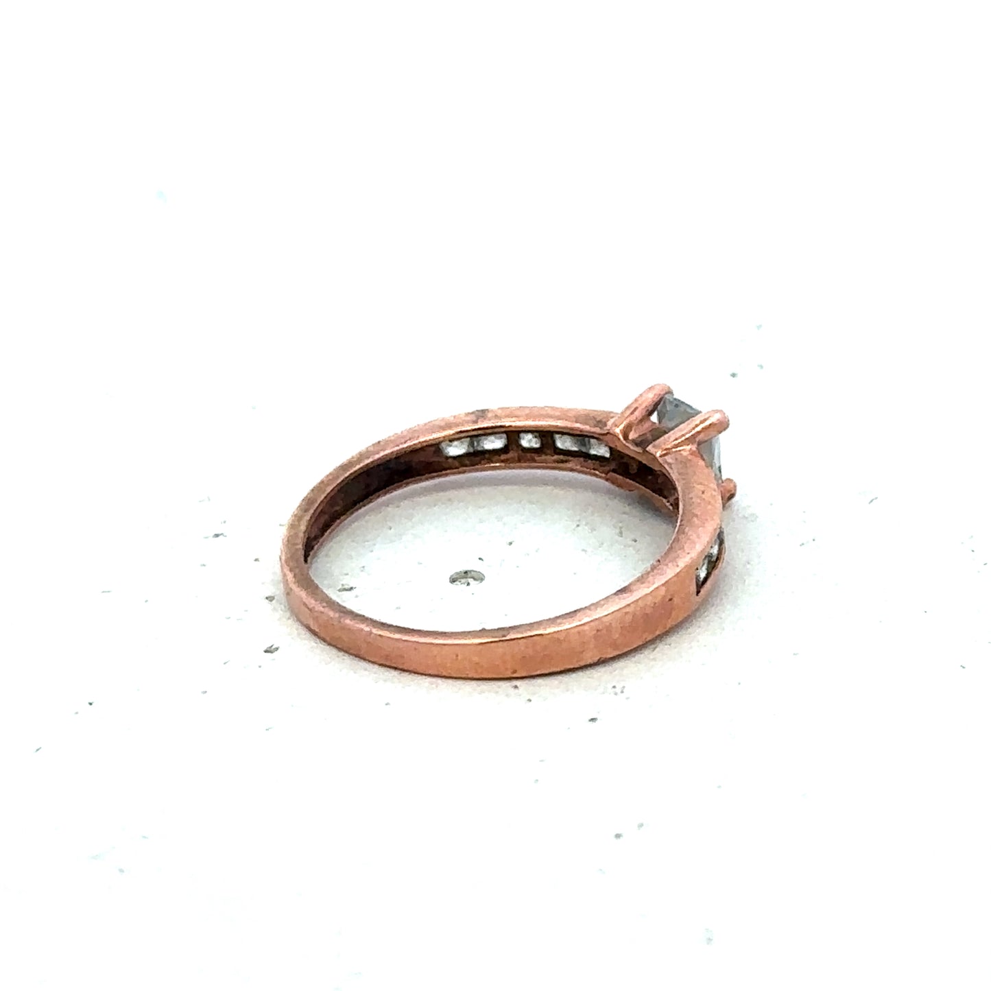 9ct rose gold ring size K (sh27390b)