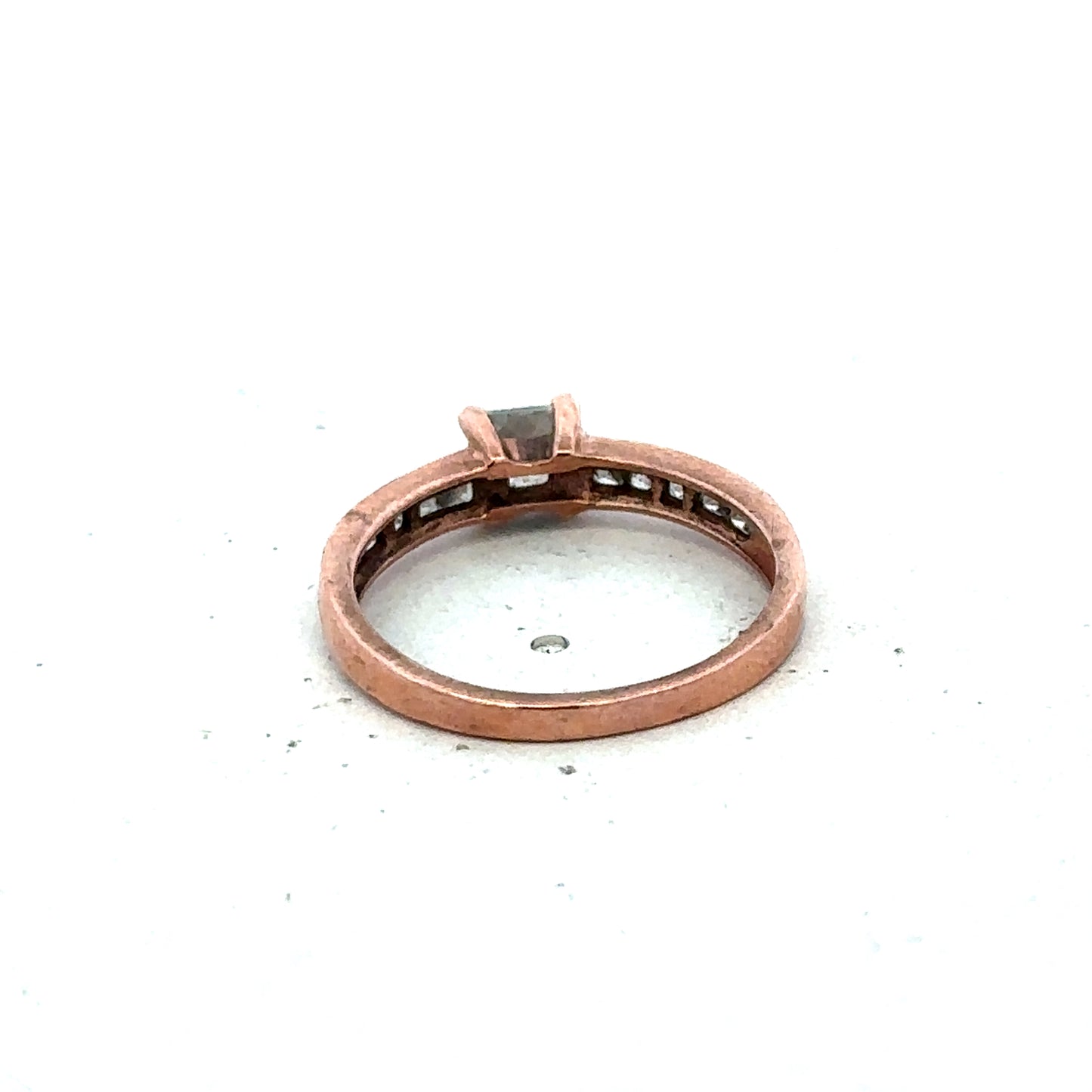9ct rose gold ring size K (sh27390b)