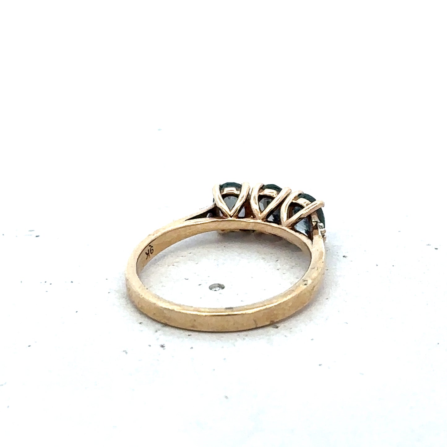 9ct yellow gold ring size L (sh25679l)