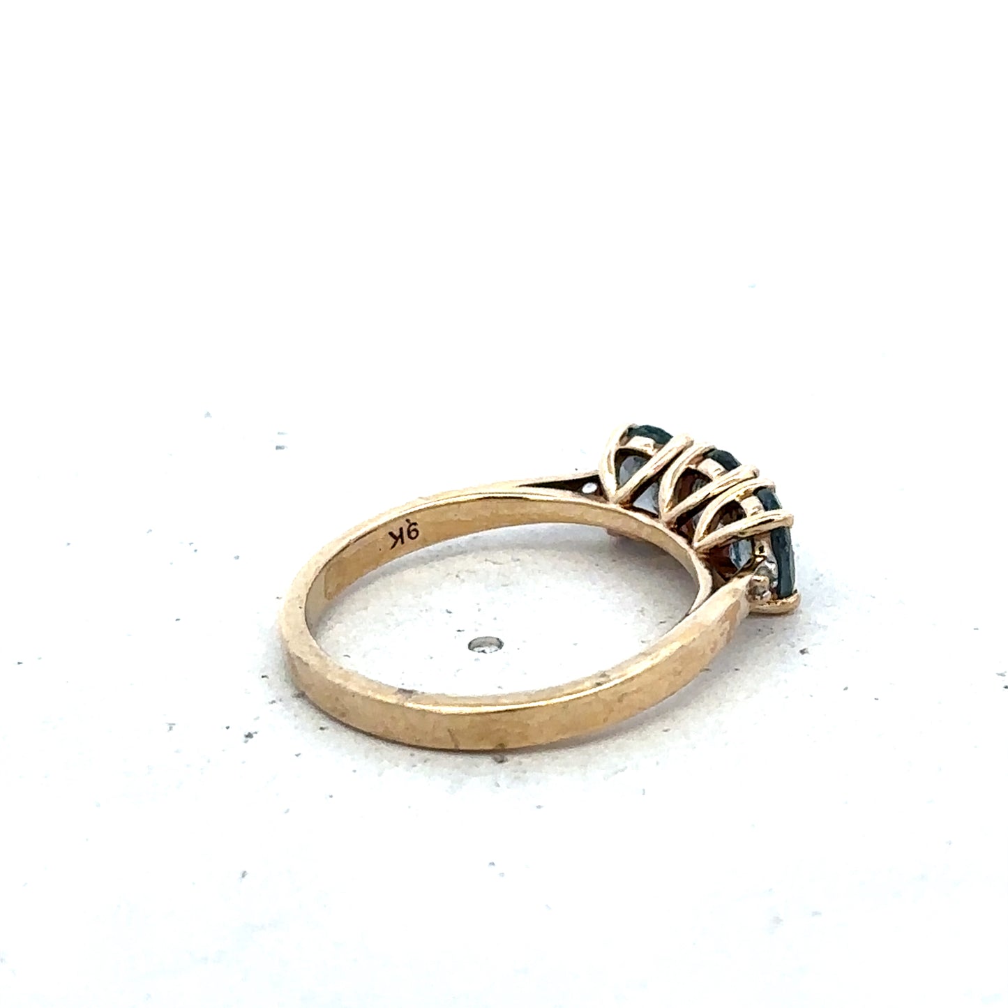 9ct yellow gold ring size L (sh25679l)
