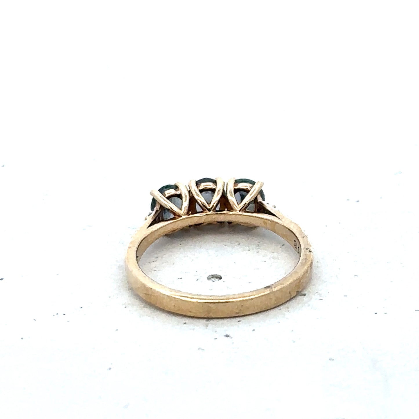 9ct yellow gold ring size L (sh25679l)