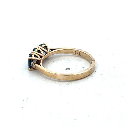 9ct yellow gold ring size L (sh25679l)