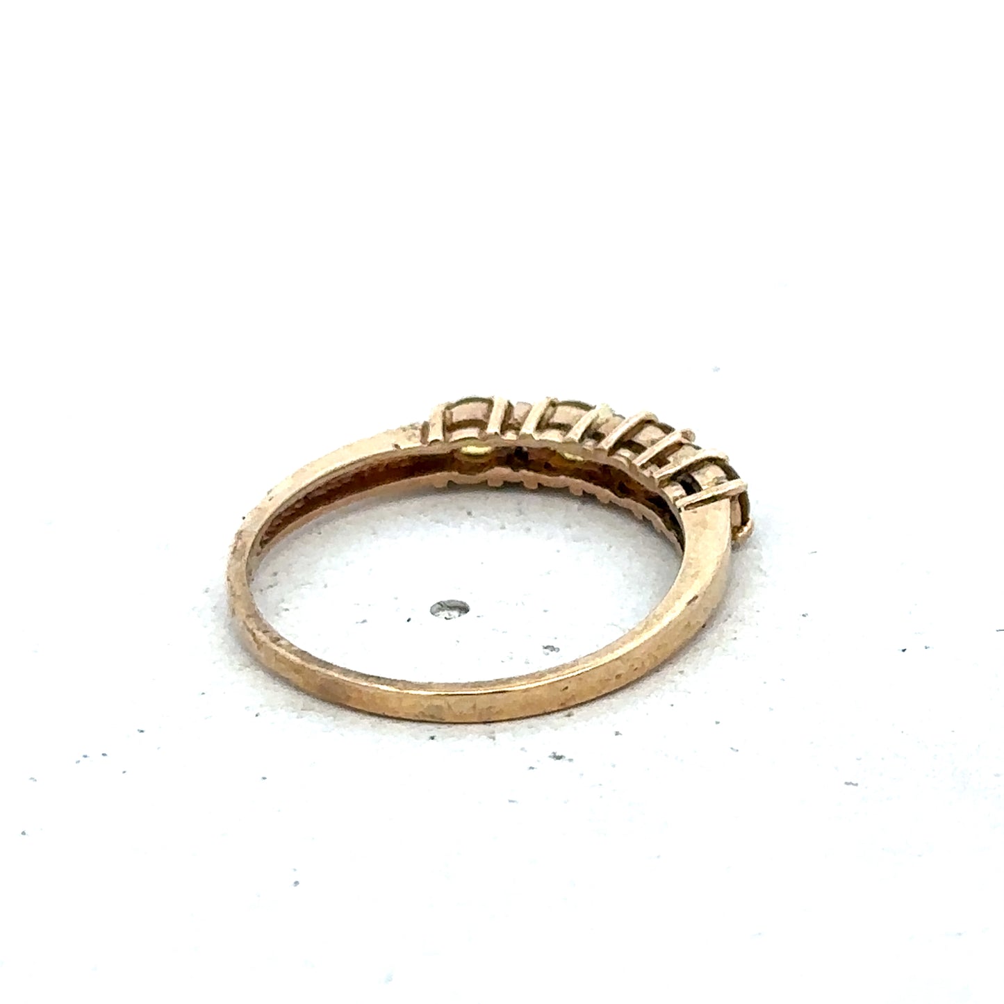 9ct yellow gold ring size N (sh25588l)