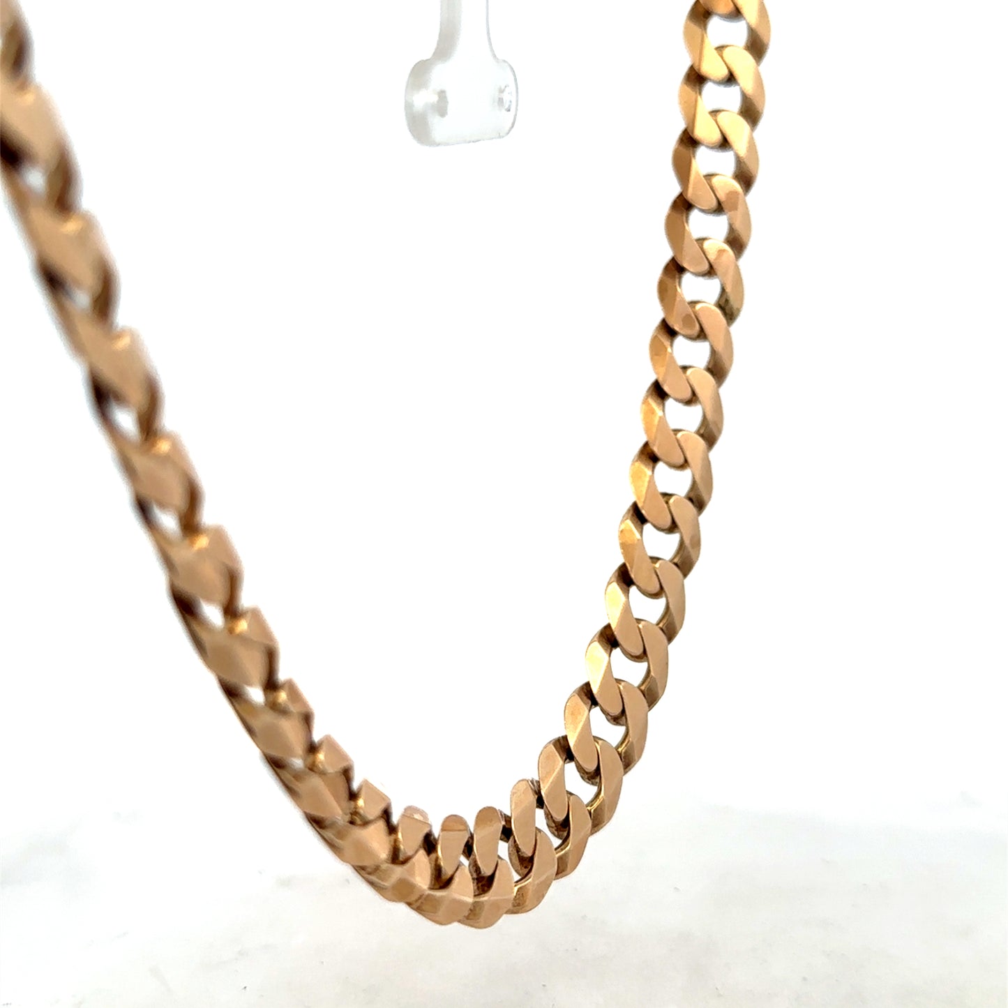 9ct yellow gold curb chain 98.4g (sh25730l)