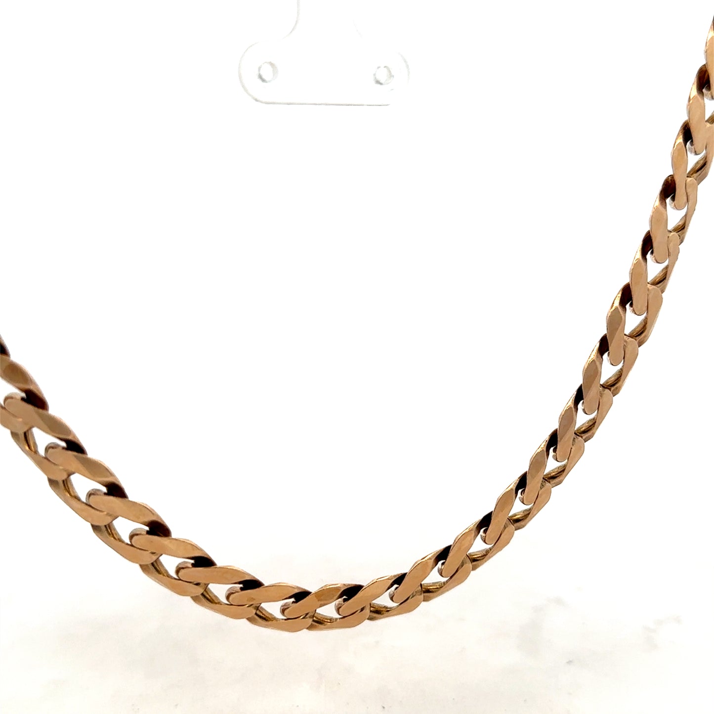 9ct yellow gold curb chain 98.4g (sh25730l)