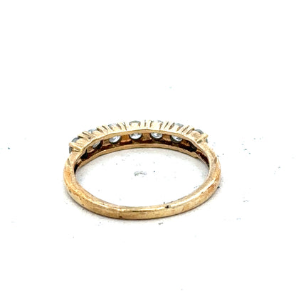9ct half-carat diamond eternity ring by Carat featuring a band of sparkling diamonds in a luxurious platinum setting.