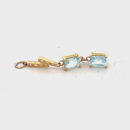 9ct yellow gold Pendant 2.7g