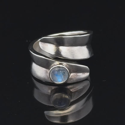 Silver ring size R (sh26616b)