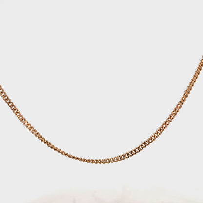 9ct yellow gold chain 12.7g (sh24962l)
