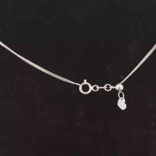 9ct white gold chain 2.7g (sh27233b)