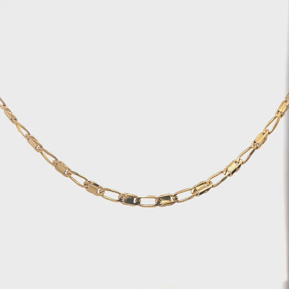 9ct yellow gold chain 13.1g (sh25090l)