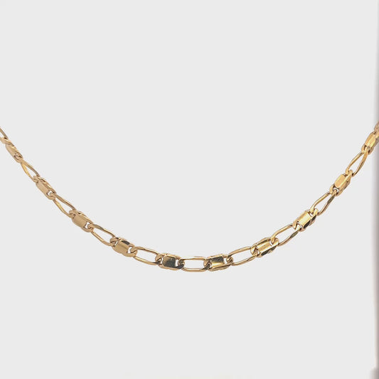 9ct yellow gold chain 13.1g (sh25090l)