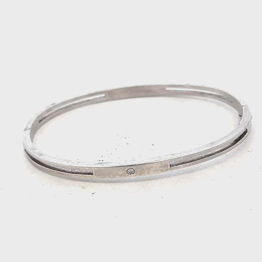 Silver bangle 13.5g (sh26459b)