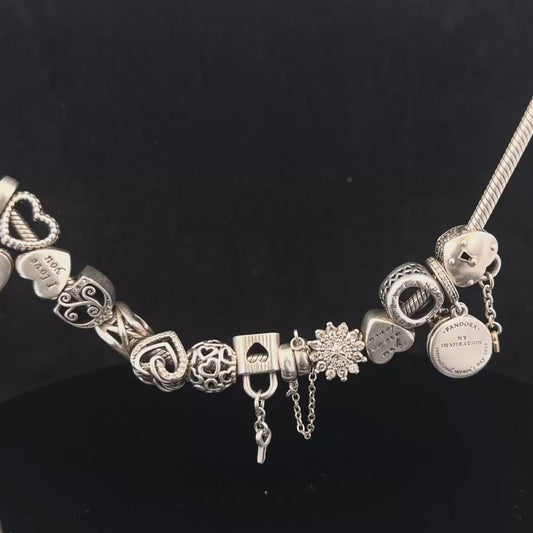 Pandora charm necklace 20 inches bb1954b